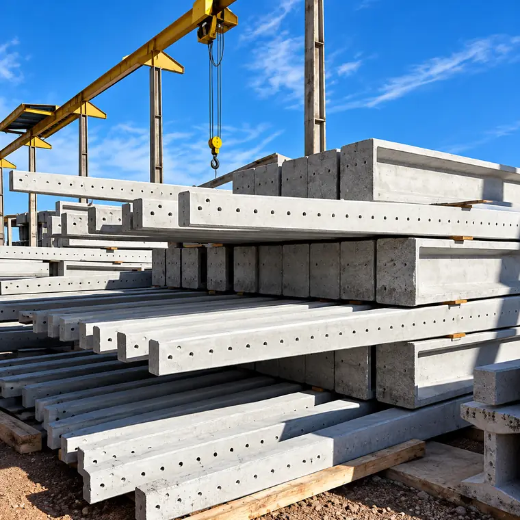 Postes de concreto em Jaru